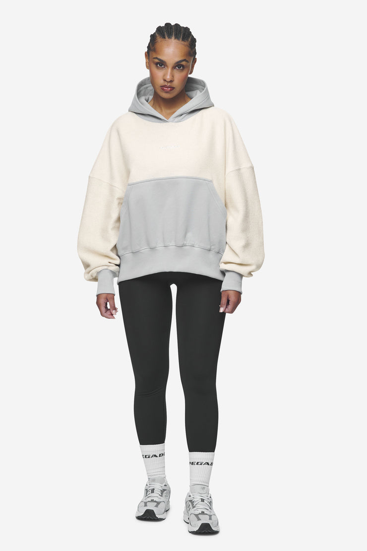 Pegador Estela Inside-Out Oversized Hoodie Coast Sand Sky Grey Online Outlet