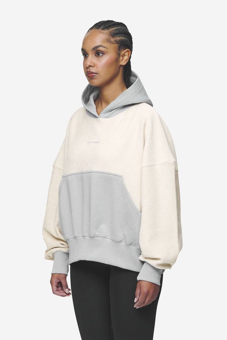 Pegador Estela Inside-Out Oversized Hoodie Coast Sand Sky Grey Online Outlet