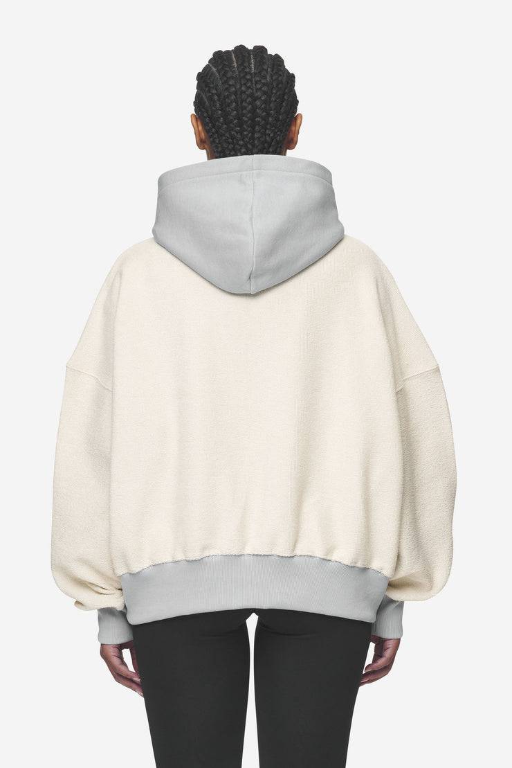 Pegador Estela Inside-Out Oversized Hoodie Coast Sand Sky Grey Online Outlet