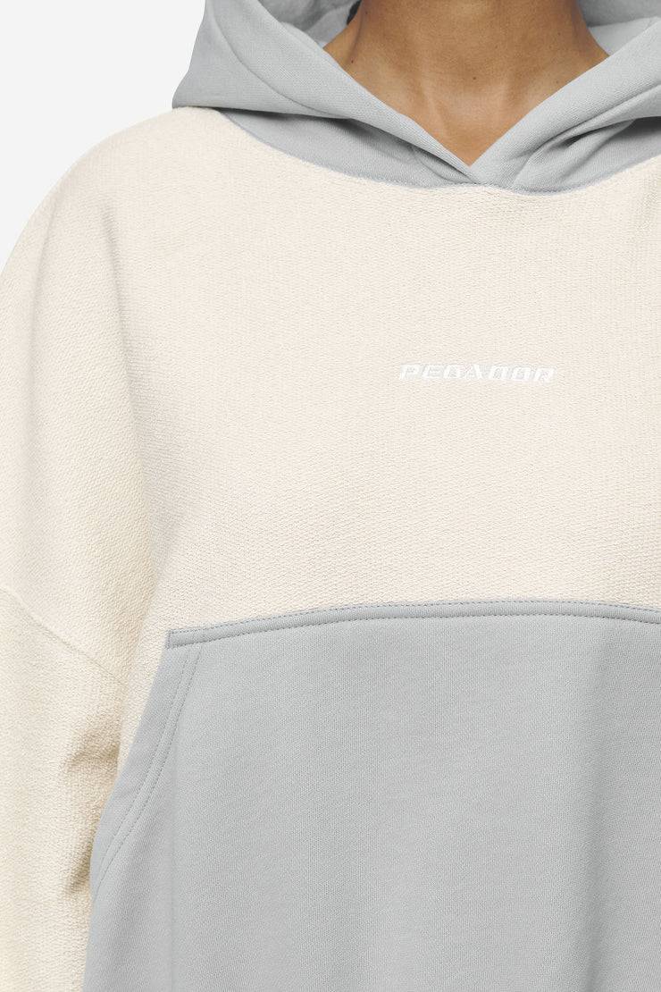 Pegador Estela Inside-Out Oversized Hoodie Coast Sand Sky Grey Online Outlet