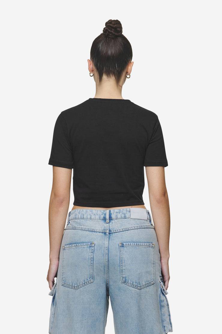 Pegador Jenna Cropped Baby Tee Black Exklusive Angebote