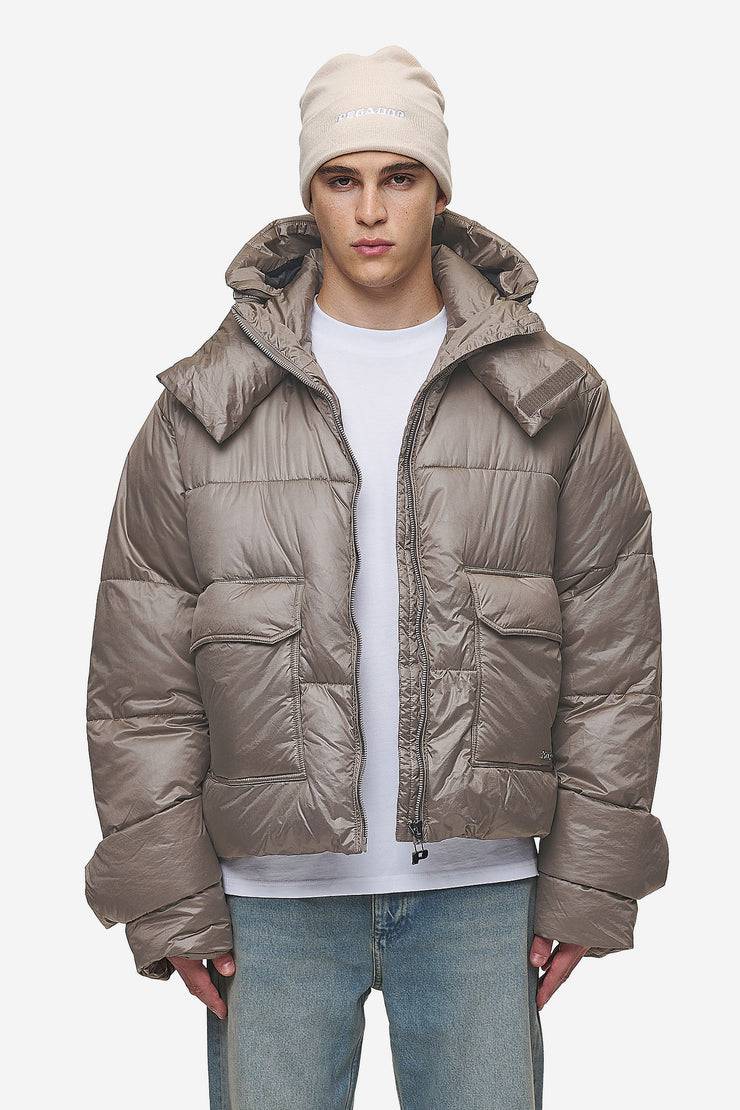 Pegador Garrick Vintage Oversized Puffer Jacket Light Brown Super Sparpreis