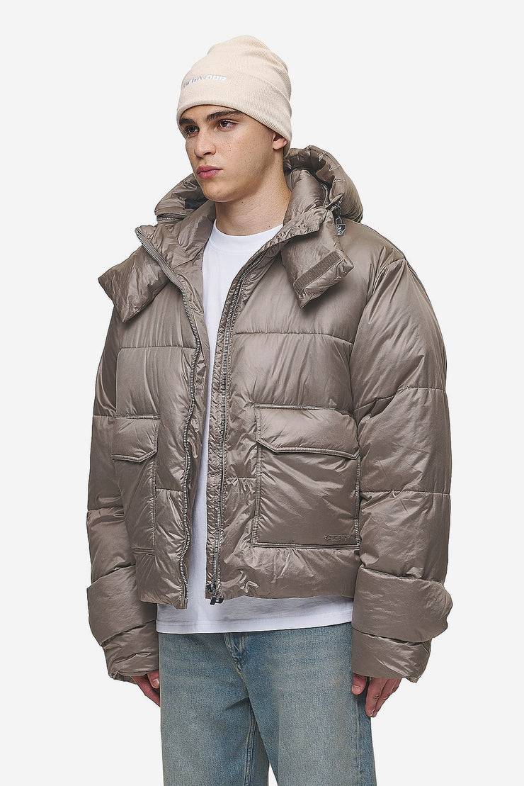 Pegador Garrick Vintage Oversized Puffer Jacket Light Brown Super Sparpreis