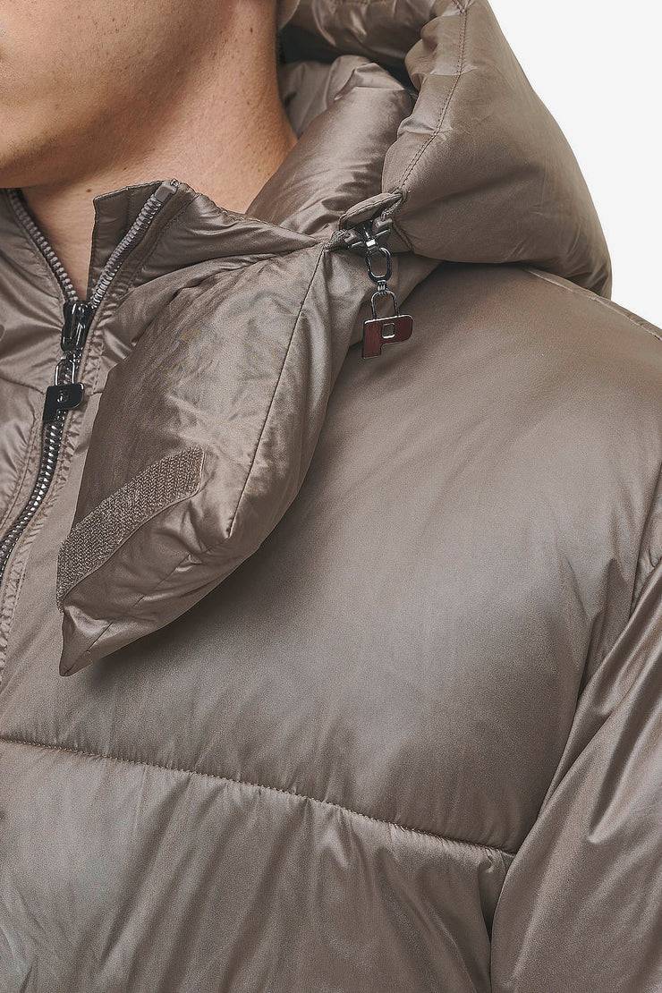 Pegador Garrick Vintage Oversized Puffer Jacket Light Brown Super Sparpreis