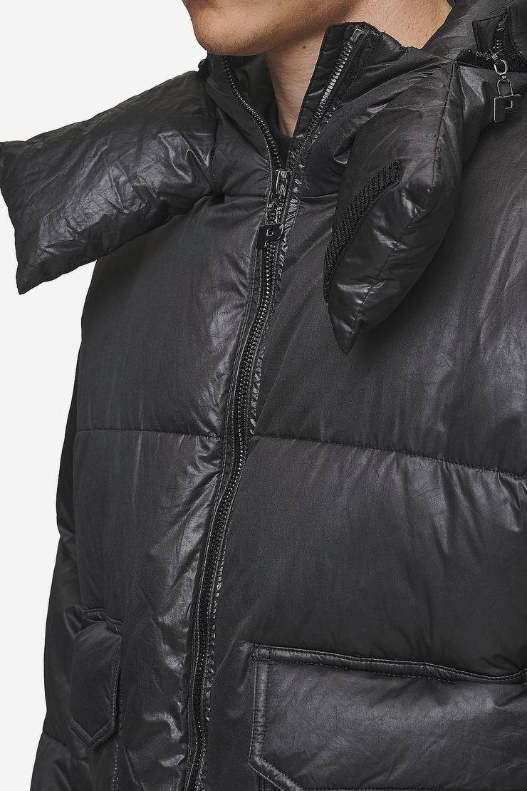 Pegador Garrick Vintage Oversized Puffer Jacket Black Wochenangebot