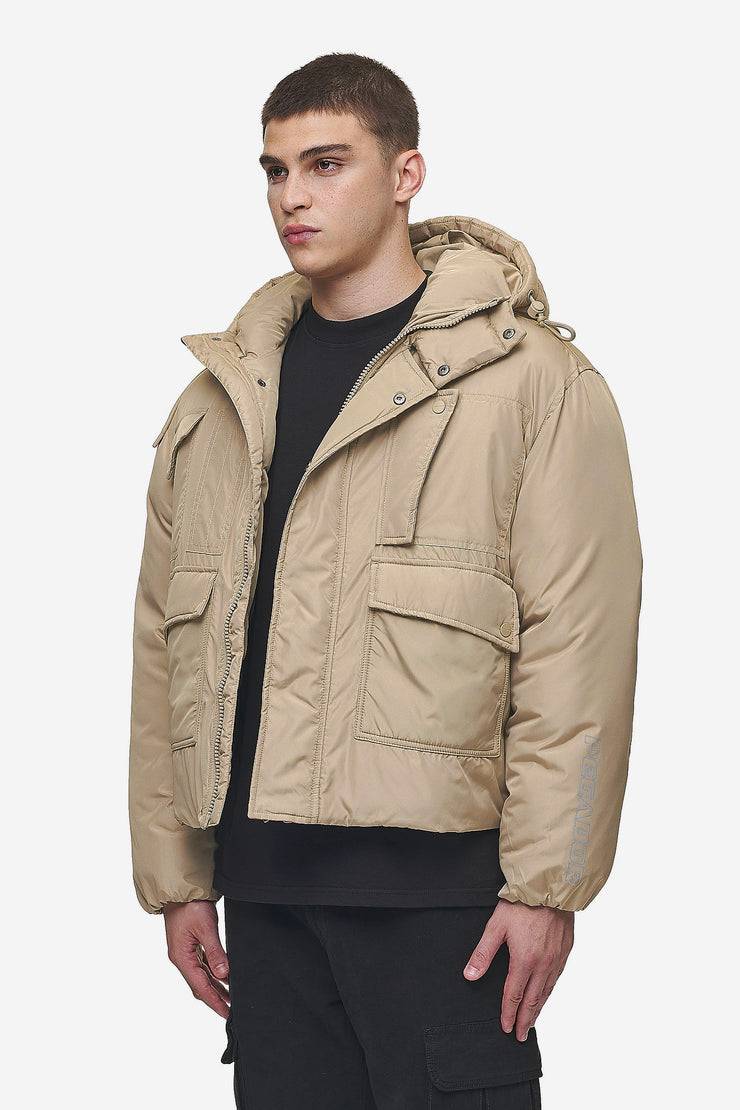Pegador Jean Utility Puffer Jacket Sand Begrenzte Freigabe