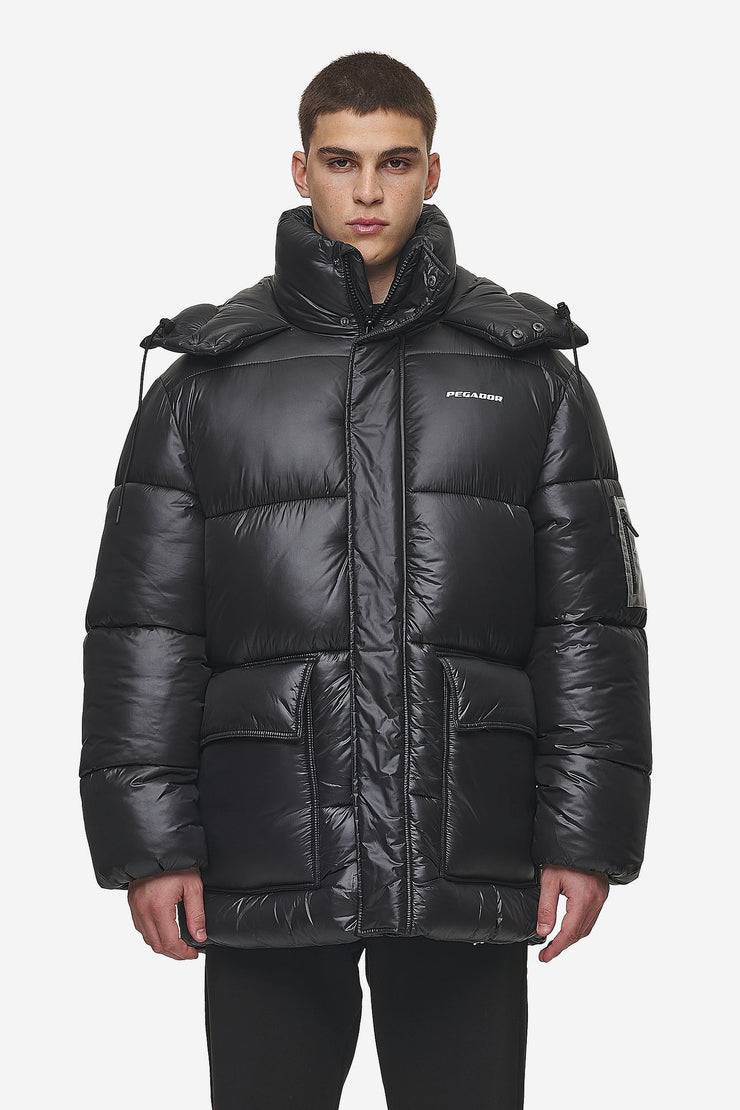 Pegador Conell Puffer Parka Black Neueste Stile