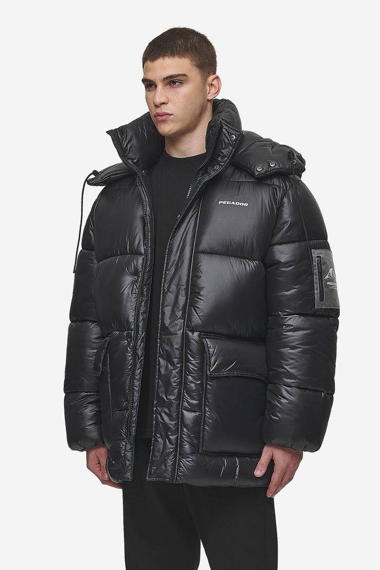 Pegador Conell Puffer Parka Black Neueste Stile