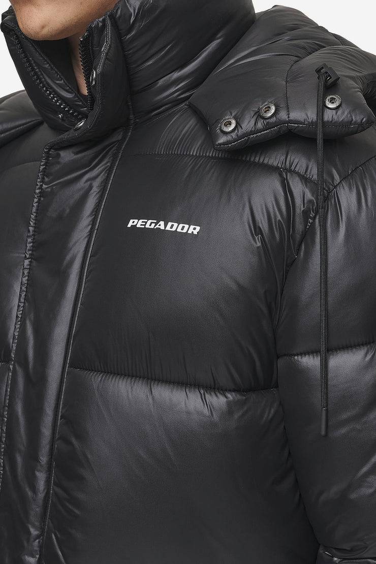 Pegador Conell Puffer Parka Black Neueste Stile