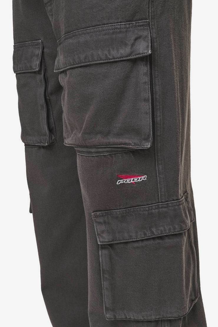 Pegador Penard Wide Cargo Pants Anthracite Bis zu 55% Rabatt