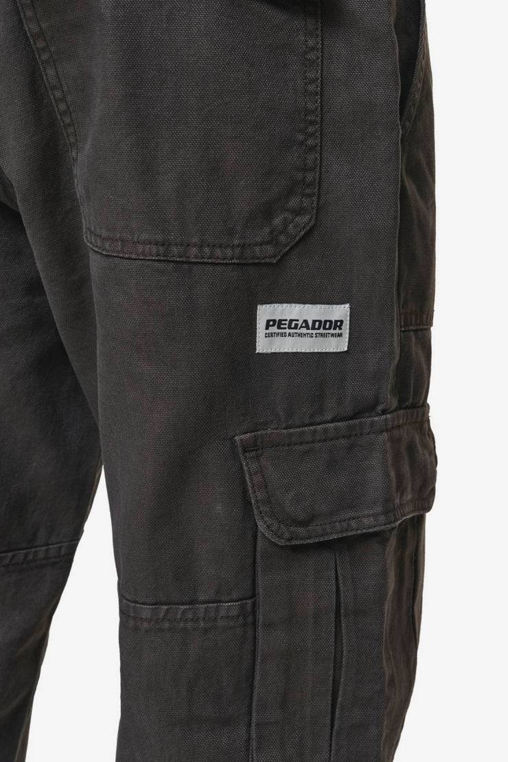 Pegador Risley Cargo Pants Dark Brown 50% Rabatt für begrenzte Zeit