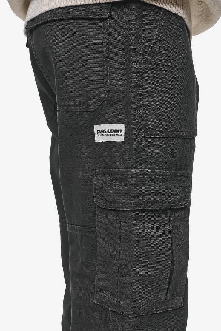 Pegador Risley Cargo Pants Dark Grey 2025