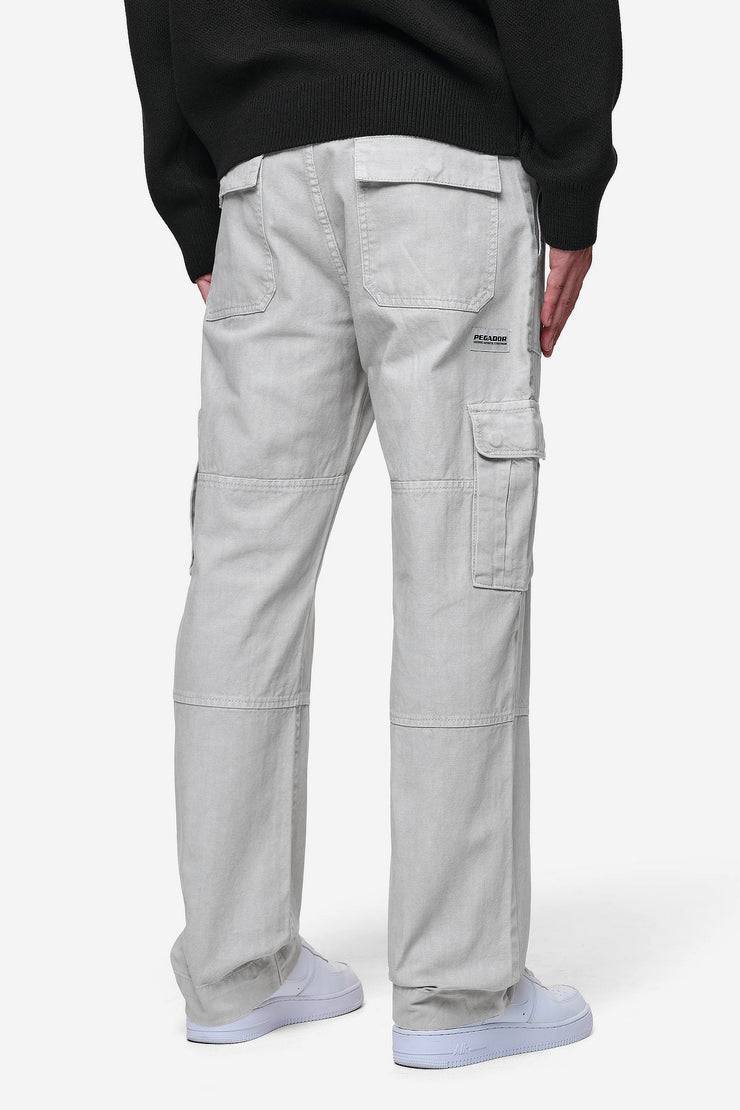 Pegador Risley Cargo Pants Light Grey Auslauf