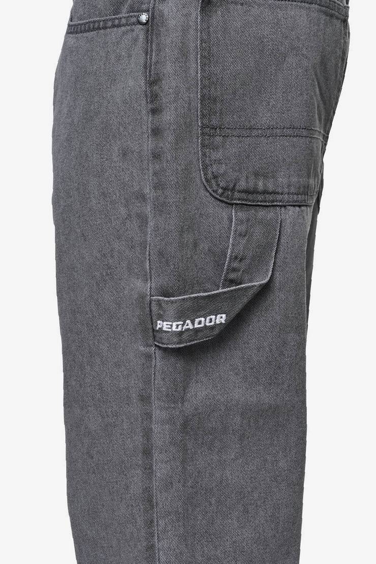 Pegador Daule Baggy Workwear Jeans Washed Grey Hotsell