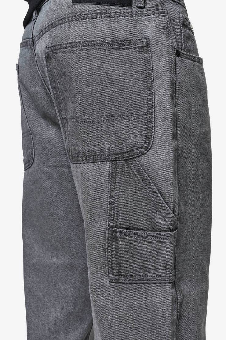 Pegador Daule Baggy Workwear Jeans Washed Grey Hotsell