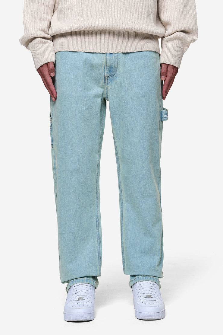 Pegador Daule Baggy Workwear Jeans Sand Washed Blue im Angebot