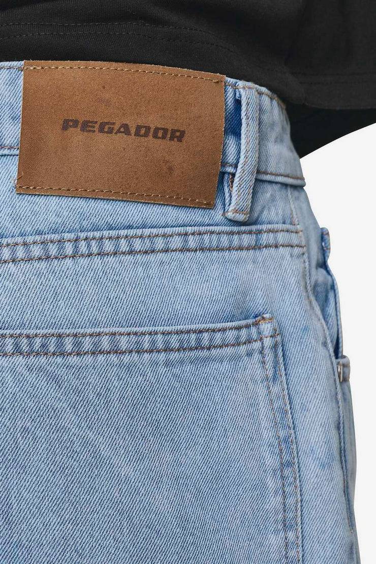 Pegador Daule Baggy Workwear Jeans Washed Light Blue Schlussverkauf