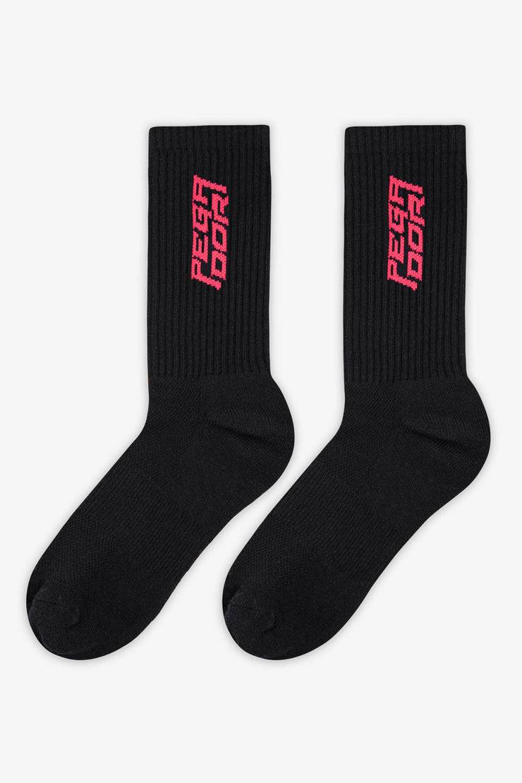 Pegador Doyer Socks Black Virtual Pink Fabrik Onlineshop