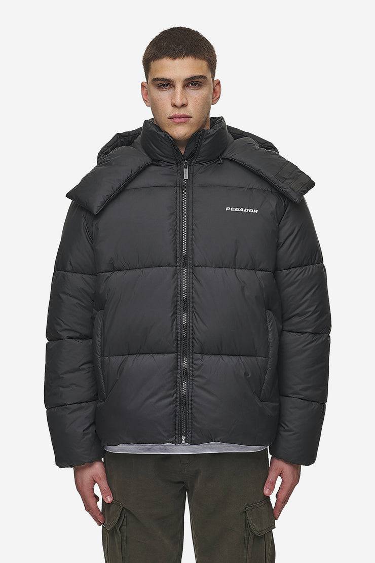 Pegador Marten Puffer Jacket Black Rabatt