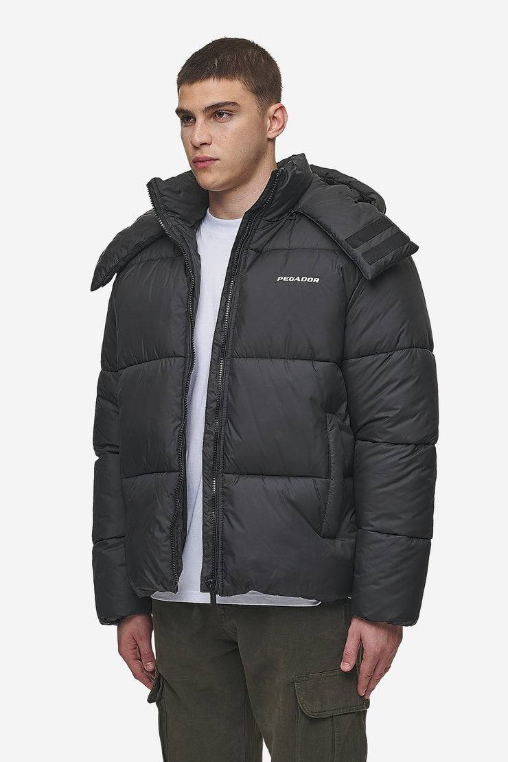 Pegador Marten Puffer Jacket Black Rabatt