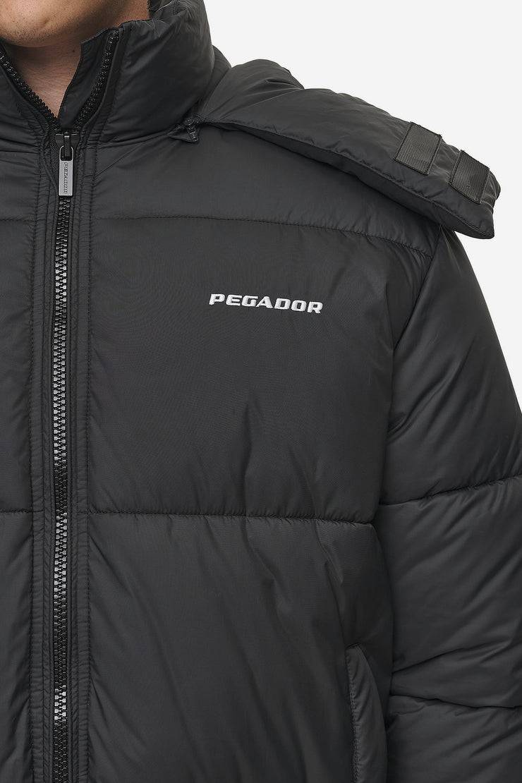 Pegador Marten Puffer Jacket Black Rabatt