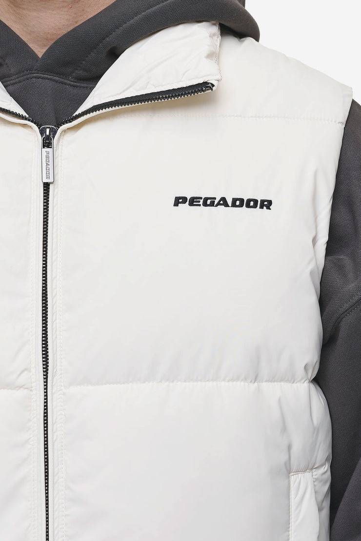 Pegador Landin Puffer Vest Bone White Versandkostenfrei