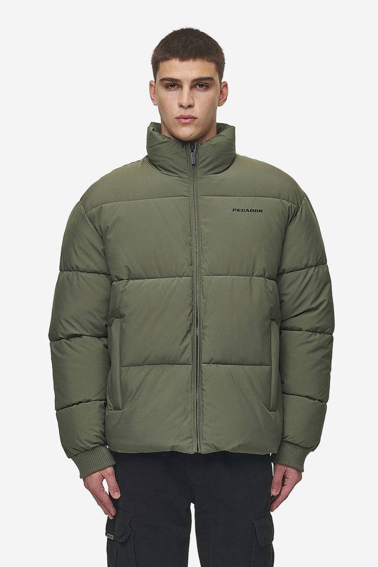 Pegador Solin Puffer Jacket Mud Olive Preisnachlass