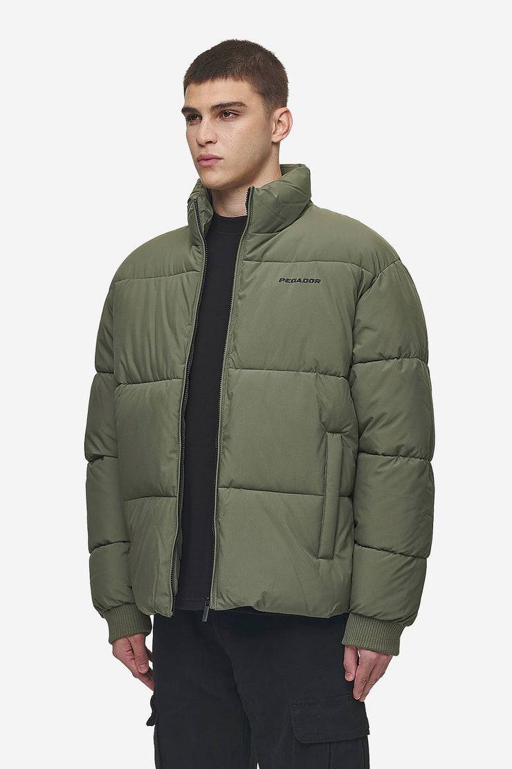 Pegador Solin Puffer Jacket Mud Olive Preisnachlass
