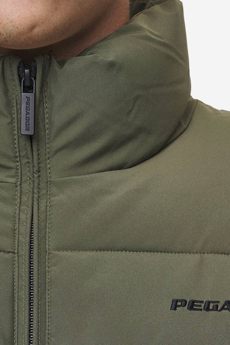 Pegador Solin Puffer Jacket Mud Olive Preisnachlass