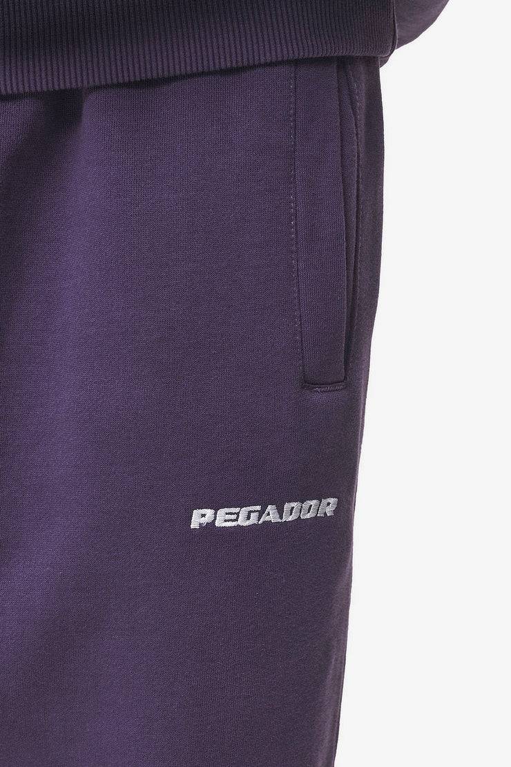 Pegador Logo Heavy Sweat Jogger Washed Deep Purple Osterangebot