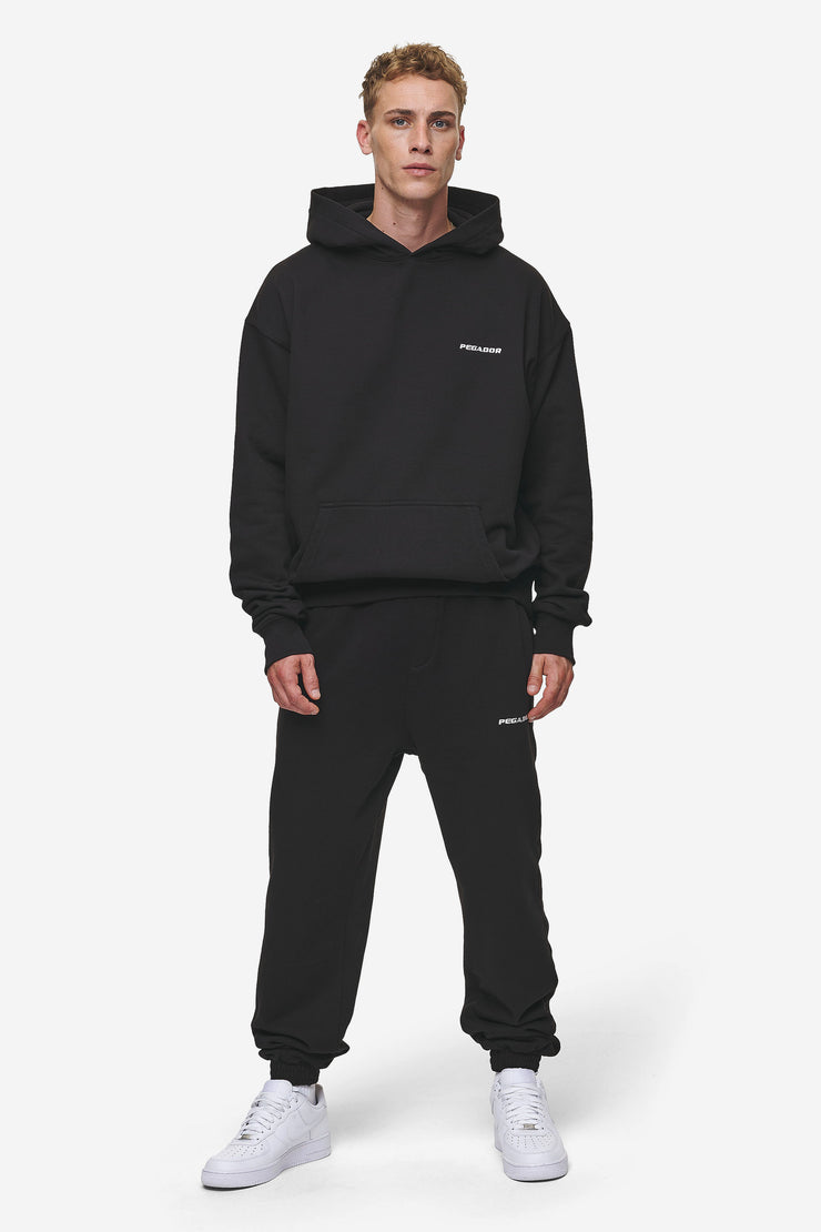 Pegador Logo Heavy Sweat Jogger Washed Black Vatertagsangebot