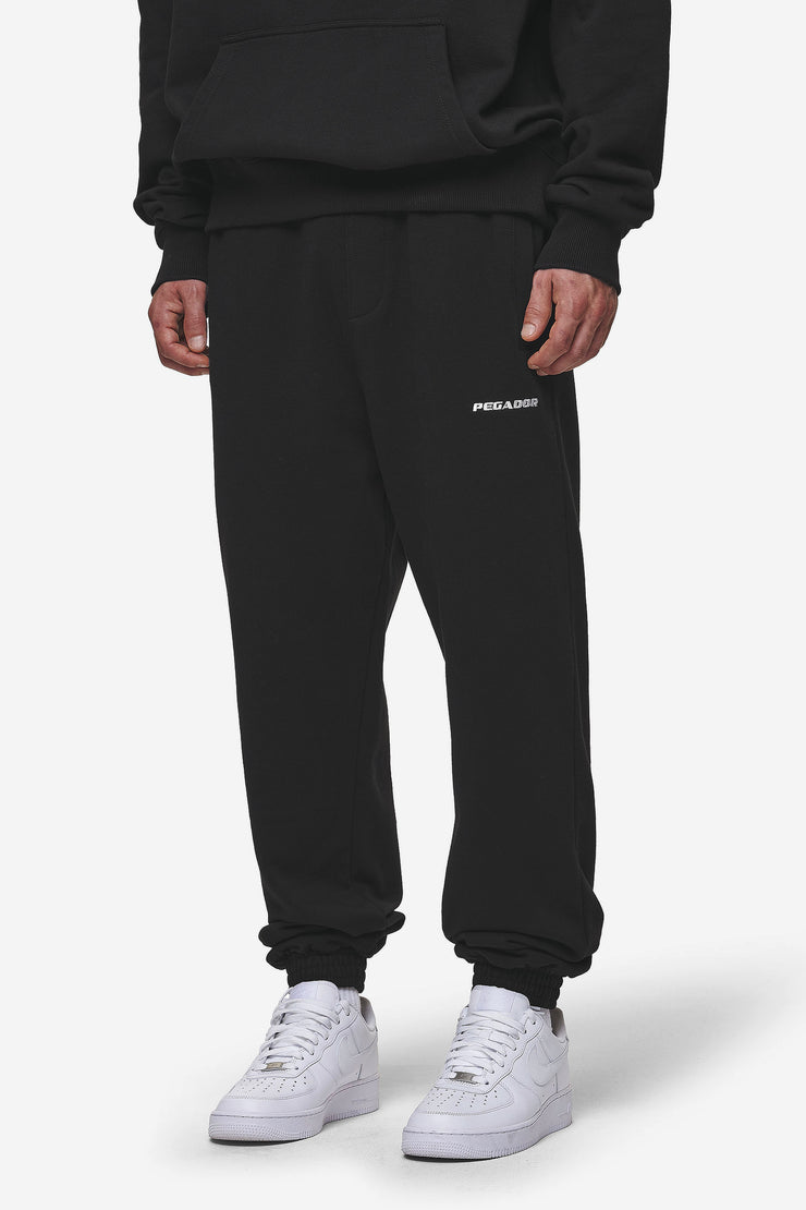 Pegador Logo Heavy Sweat Jogger Washed Black Vatertagsangebot