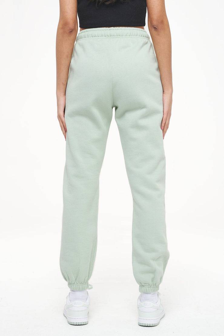 Pegador Grace High Waisted Sweat Pants Vintage Washed Milky Green Gum Saisonale Angebote