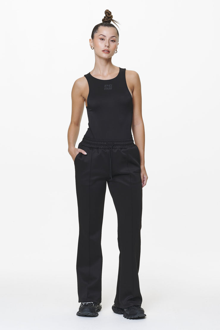 Pegador Clair Flared Track Pants Black Räumungsverkauf