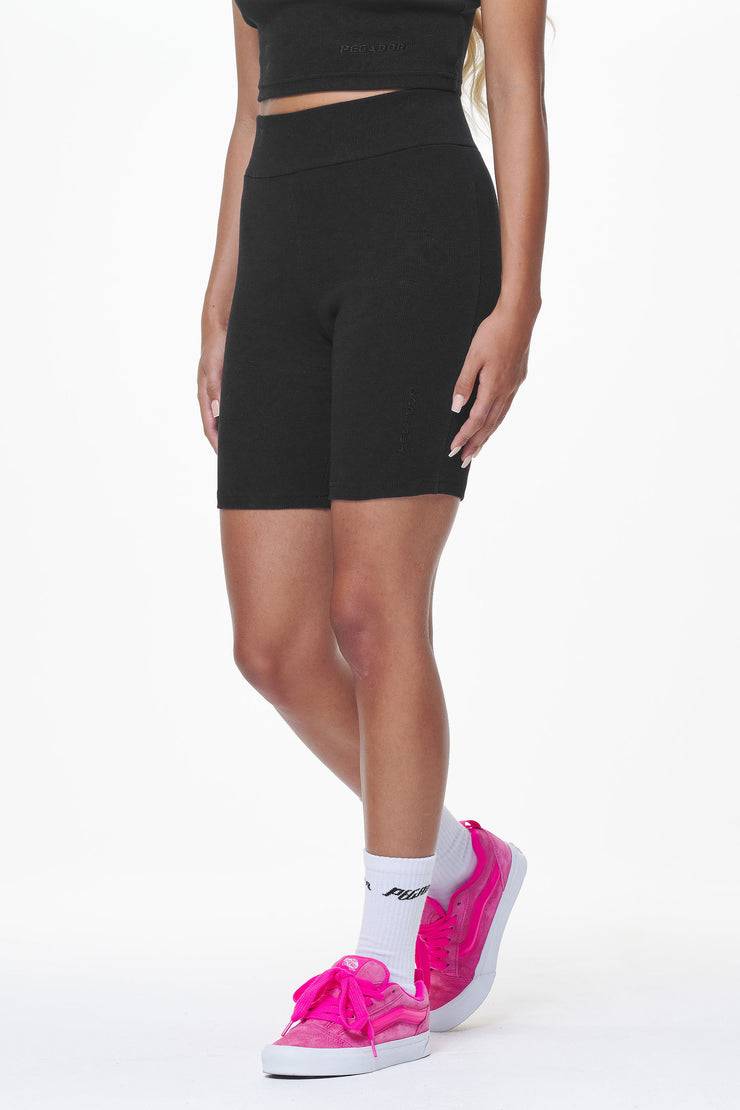 Pegador Barrie Rib Biker Shorts Black Kauf eins, bekomm eins gratis