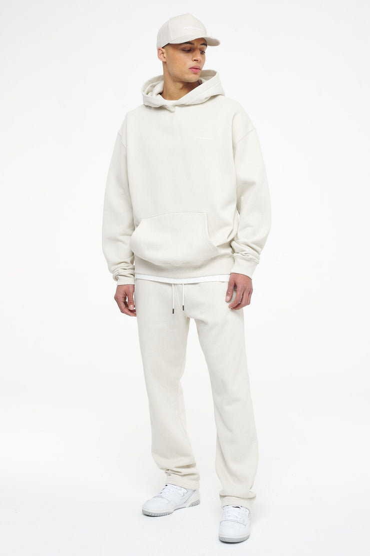 Pegador Logo Oversized Hoodie Vintage Washed Angels Cream Gum Tägliche Deals