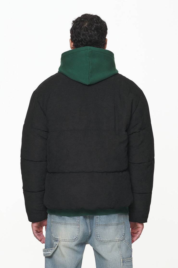 Pegador Sundre Cord Puffer Jacket Black Tiefpreis