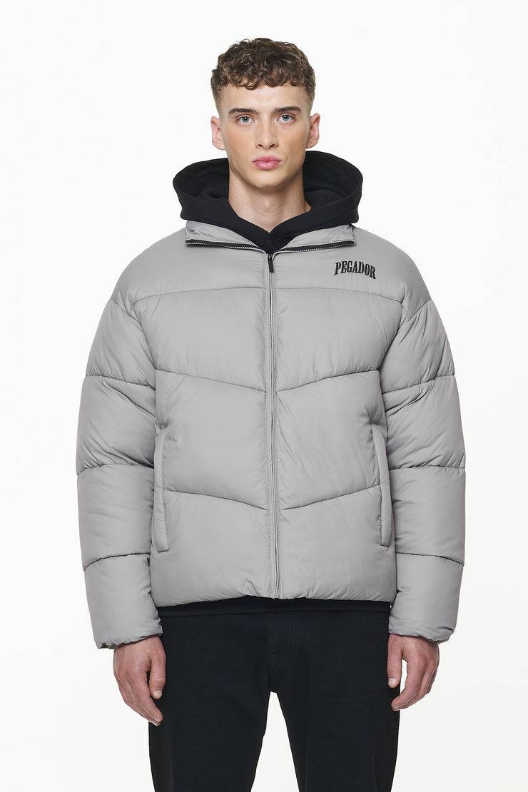Pegador Spiller Puffer Jacket Rock Grey Super Sparpreis