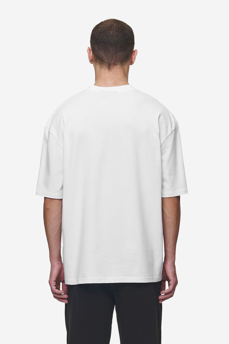 Pegador Logo Oversized Tee White Super Rabatt