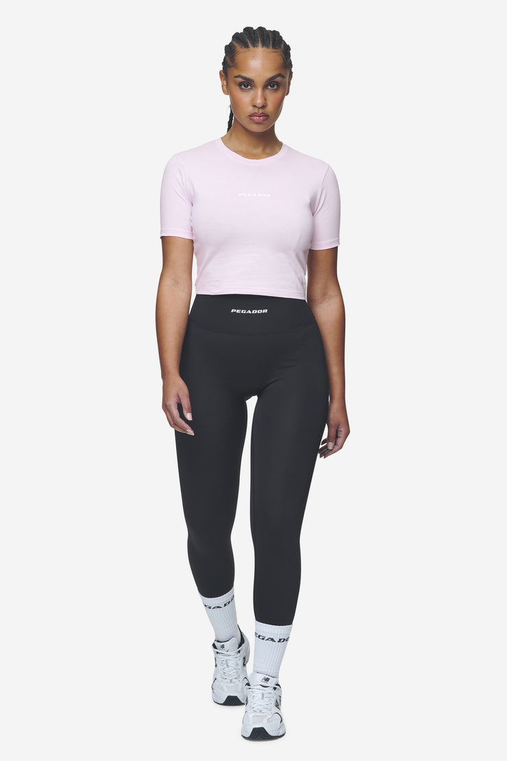 Pegador Ines Cropped Baby Tee Washed Bubblegum White Gum Blitzverkäufe
