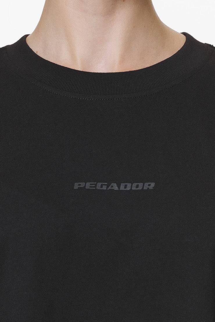 Pegador Beverly Logo Oversized Tee Black Gum Exklusivangebot