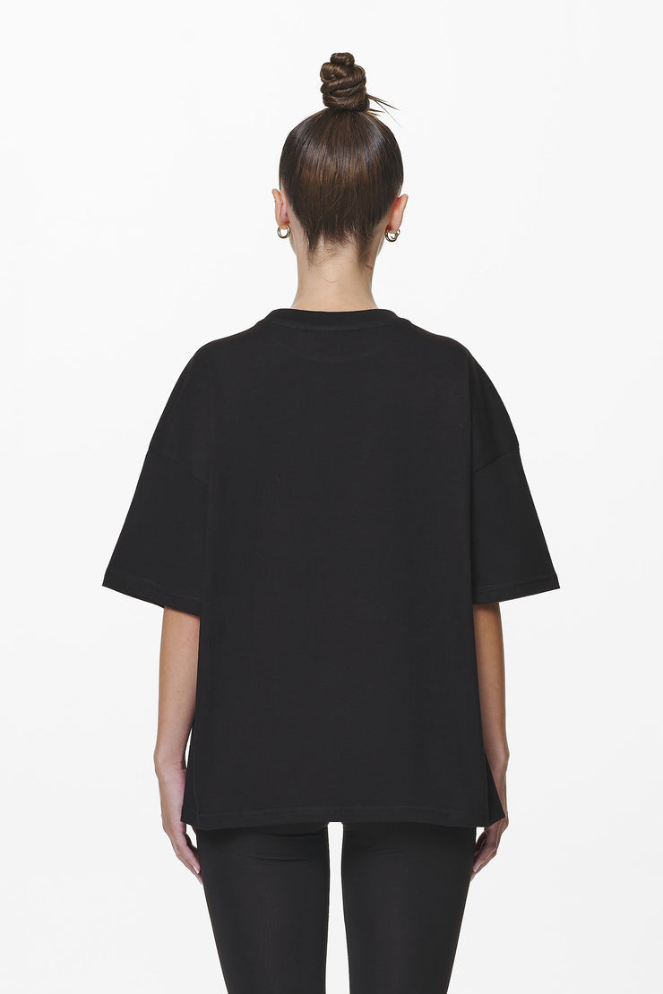 Pegador Bel Air Heavy Oversized Tee Black Gum Preisnachlass