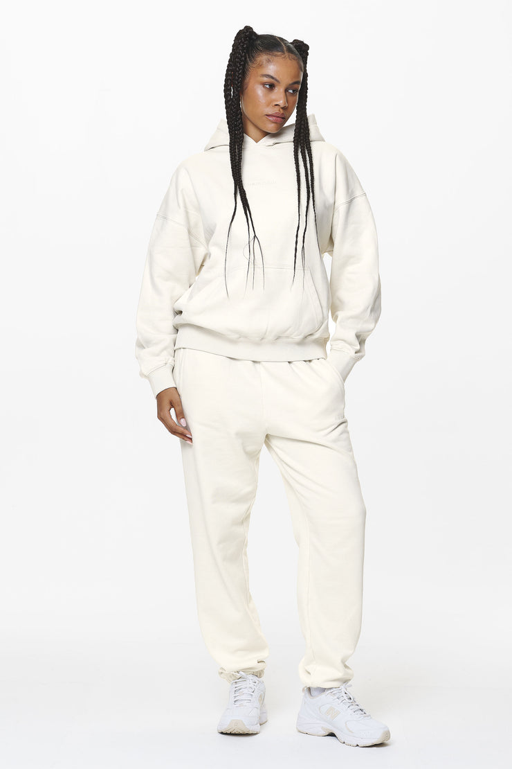 Pegador Clarita Logo Oversized Hoodie Washed Salty Cream Gum Cyber Monday
