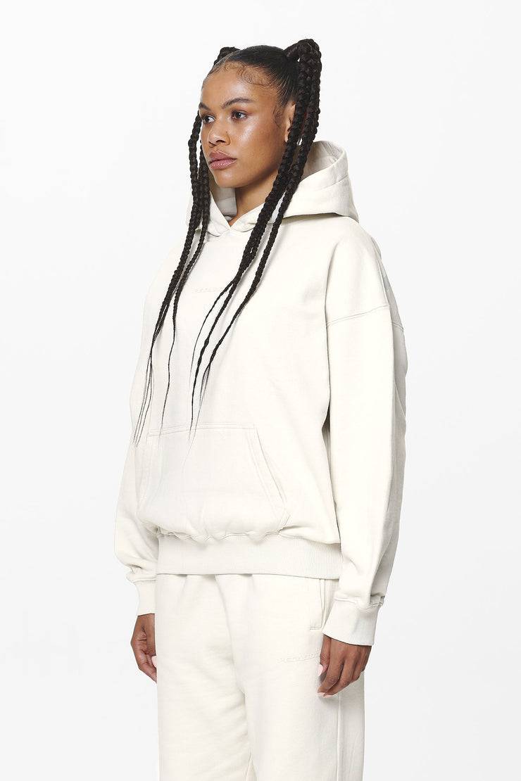 Pegador Clarita Logo Oversized Hoodie Washed Salty Cream Gum Cyber Monday