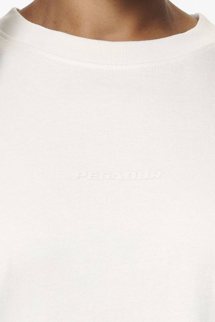 Pegador Bel Air Heavy Oversized Tee Washed Salty Cream Gum Muttertagsangebot