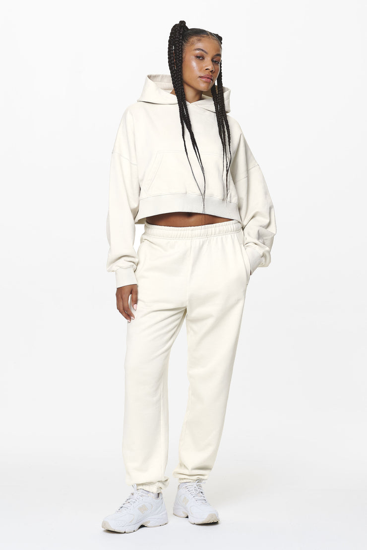 Pegador Villa High Waisted Sweat Pants Washed Salty Cream Gum Vatertagsangebot