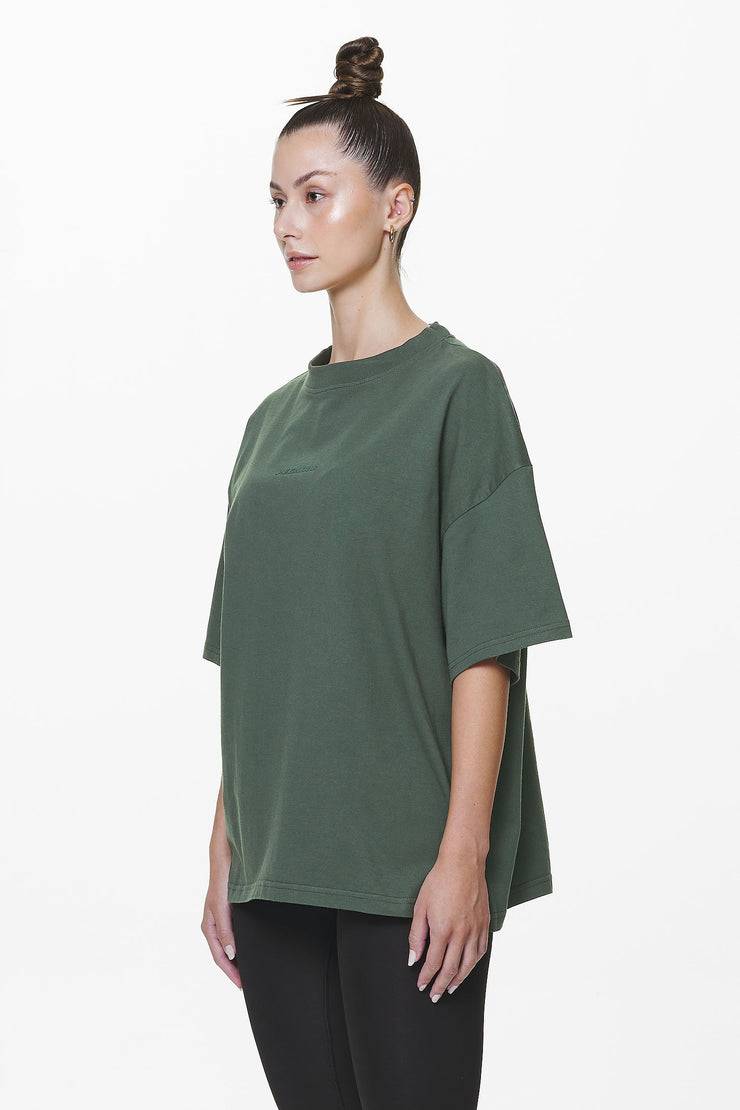 Pegador Bel Air Heavy Oversized Tee Washed Sage Green Gum Jubiläumsangebot