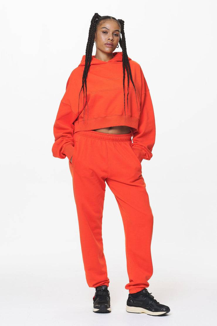 Pegador Villa High Waisted Sweat Pants Washed Signal Red Gum Online Outlet