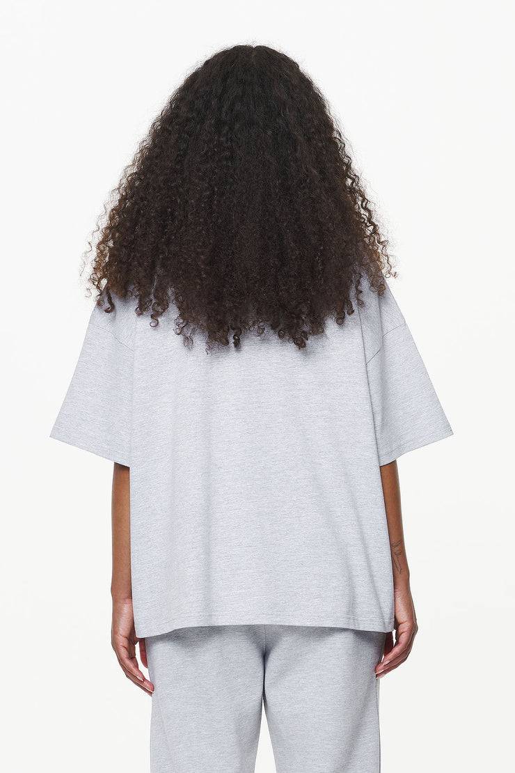 Pegador Thames Heavy Oversized Tee Grey Melange Große Rabatte