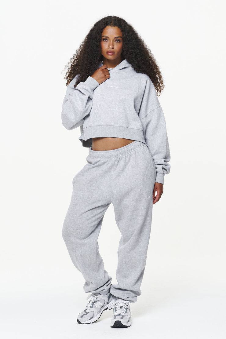 Pegador Durward High Waisted Sweat Pants Grey Melange Neuheiten